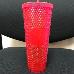 Starbucks Studded Pink Tumbler